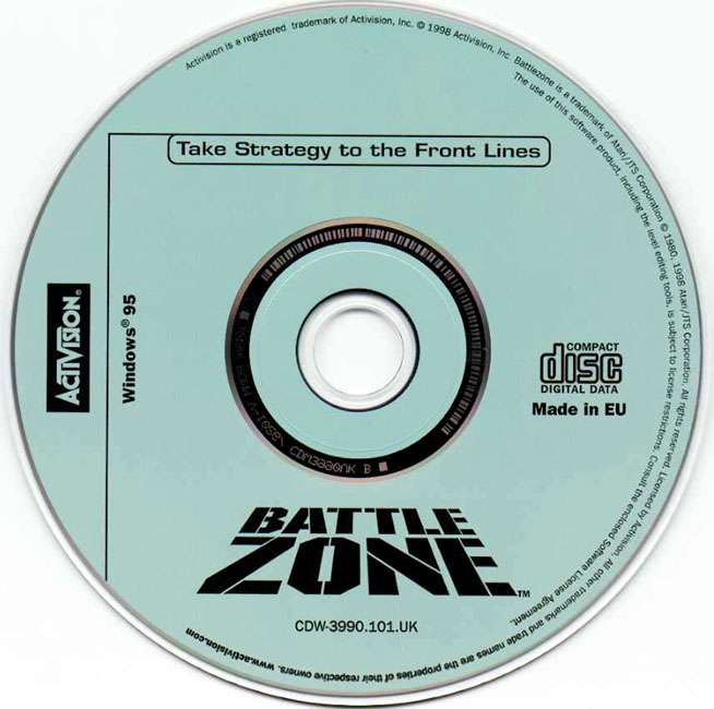 Battle Zone - CD obal