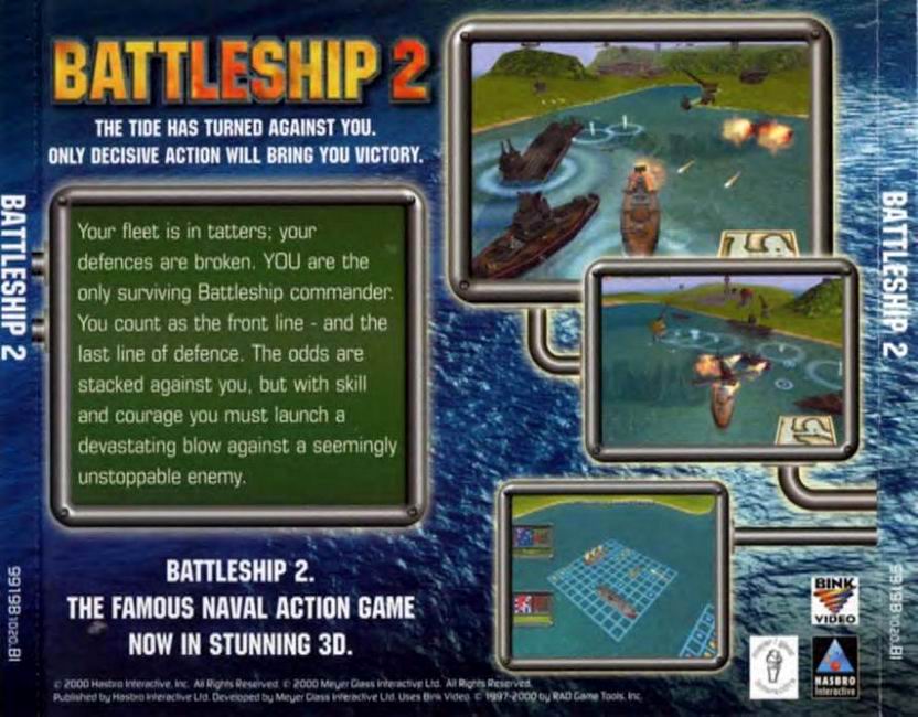 Battleship 2 - zadn CD obal