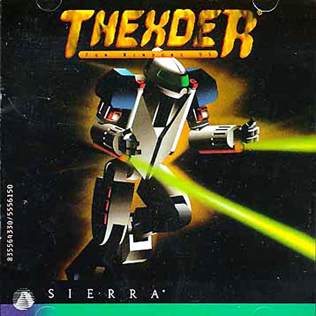 Thexder - pedn CD obal