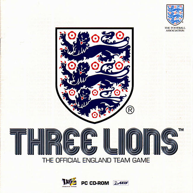 Three Lions: The Official England Team Game - pedn CD obal