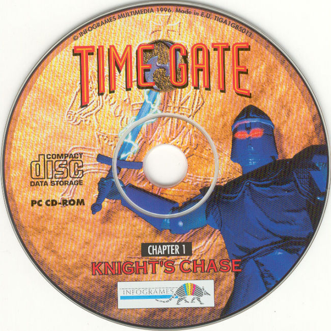 Time Gate: Knight's Chase - CD obal