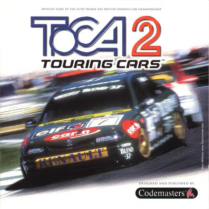 Toca 2: Touring Cars - pedn CD obal
