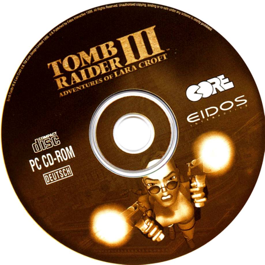 Tomb Raider 3: Adventures of Lara Croft - CD obal