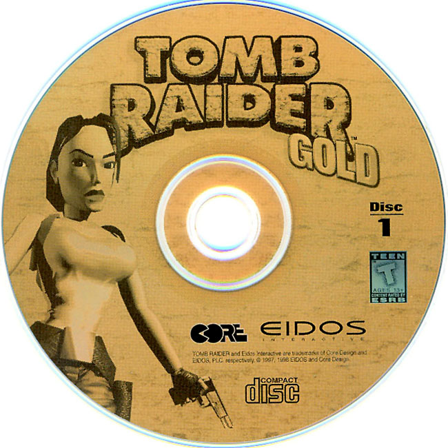 Tomb Raider: Gold - CD obal