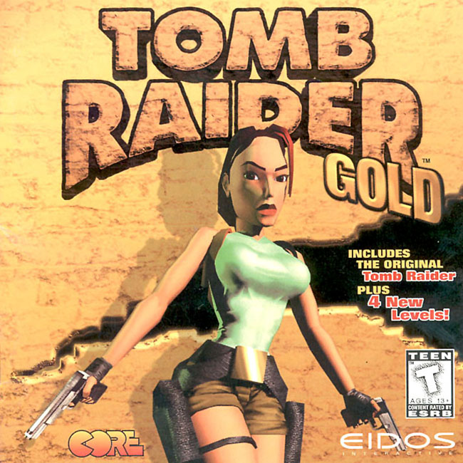 Tomb Raider: Gold - pedn CD obal