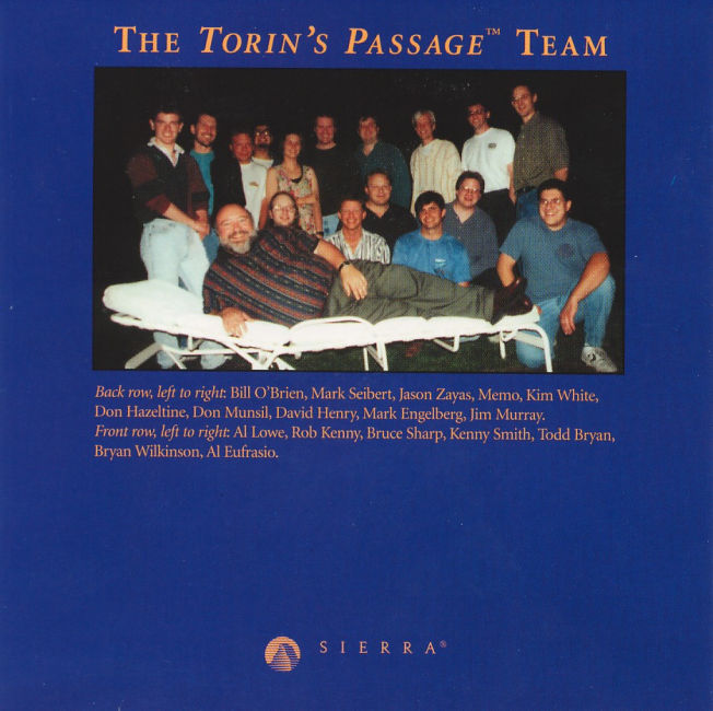 Torin's Passage (Torin's Quest) - pedn vnitn CD obal