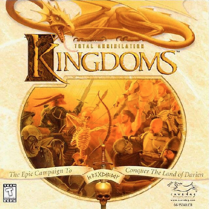 Total Annihilation: Kingdoms - pedn CD obal