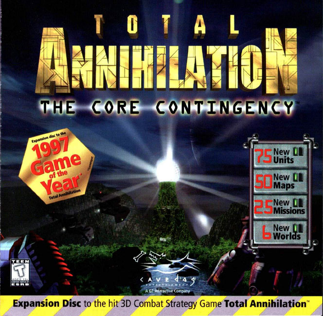 Total Annihilation: The Core Contingency - pedn CD obal
