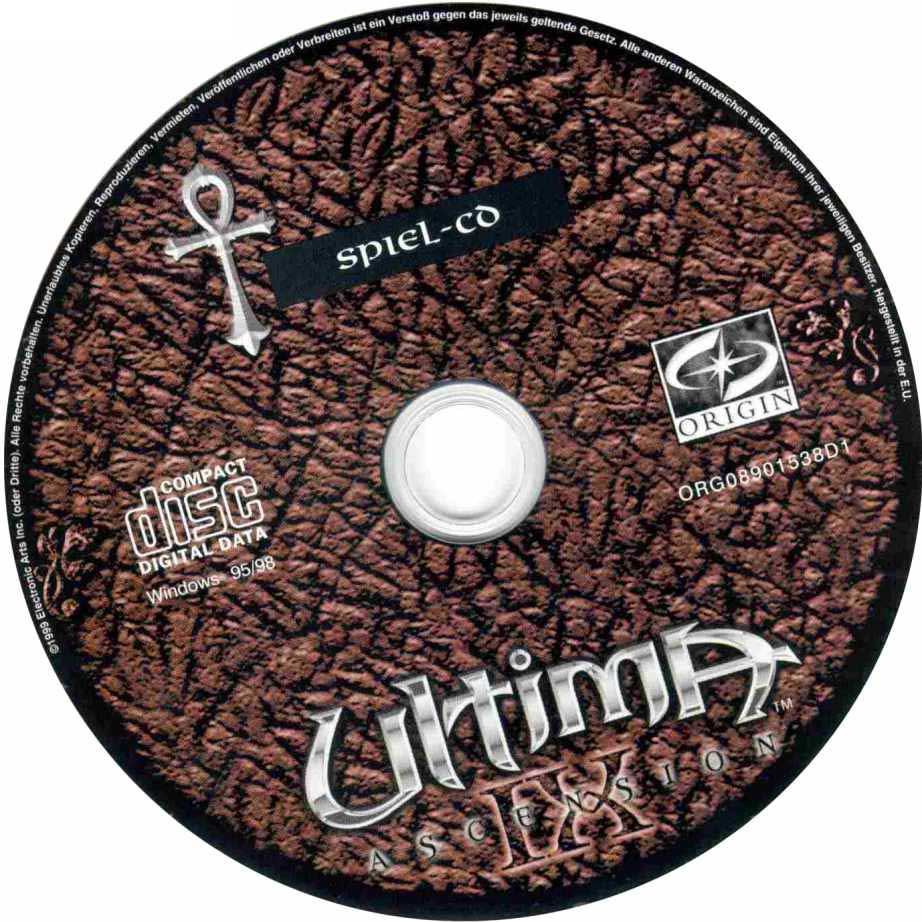 Ultima 9: Ascension - CD obal