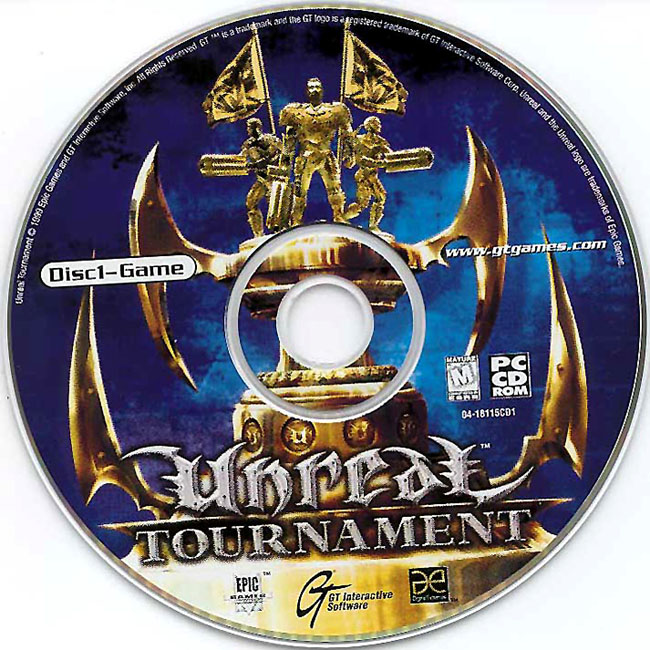Unreal Tournament - CD obal