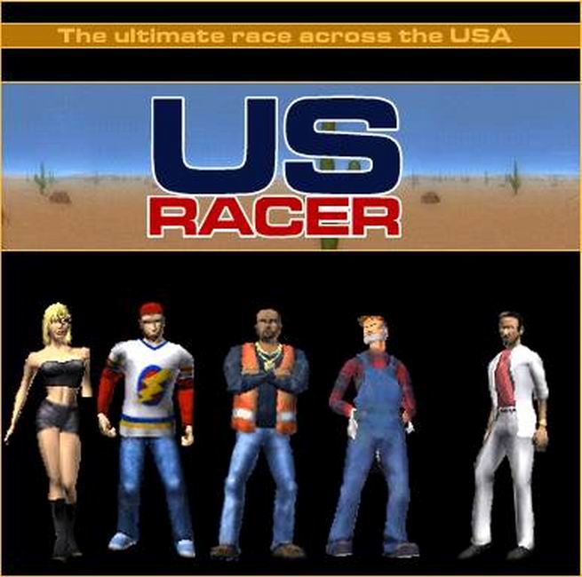 US Racer - pedn CD obal