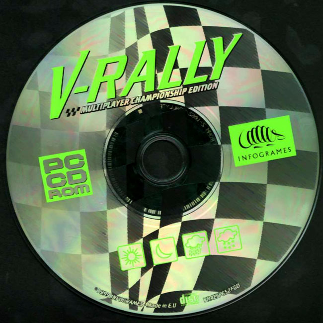 V-Rally: Multiplayer Championship Edition - CD obal