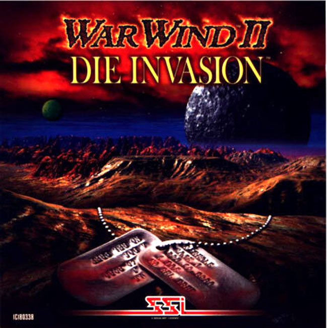 War Wind 2: Die Invasion - pedn CD obal