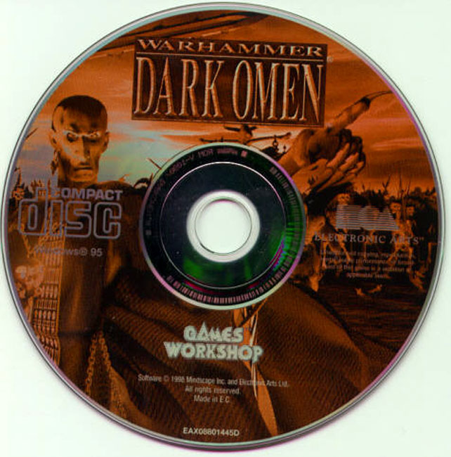 Warhammer: Dark Omen - CD obal