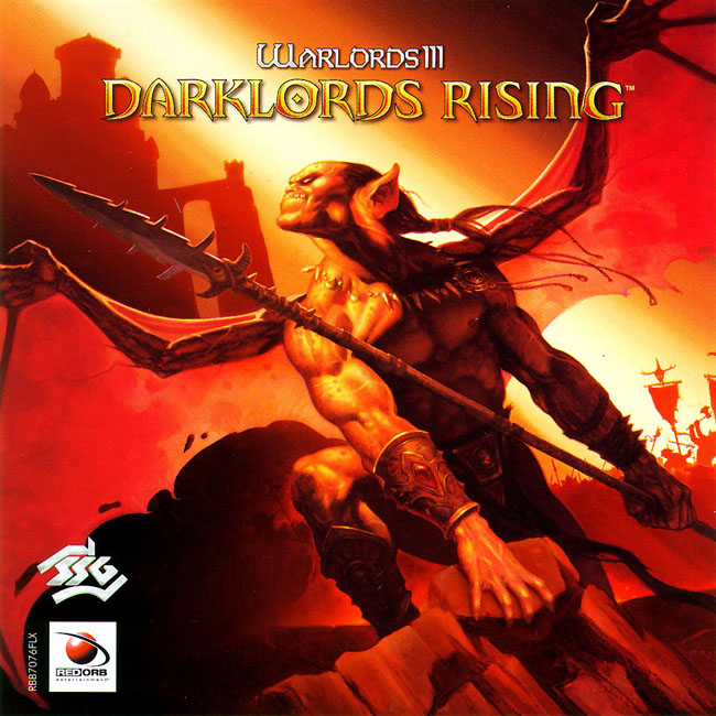 Warlords 3: Darklords Rising - pedn CD obal