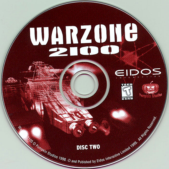 Warzone 2100 - CD obal 4