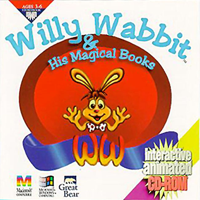 Willy Wabbit and His Magical Books - pedn CD obal