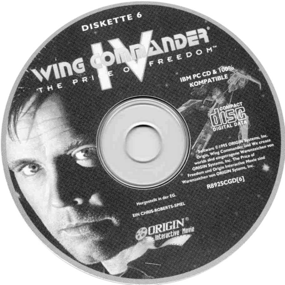 Wing Commander 4: The Price of Freedom - CD obal 6