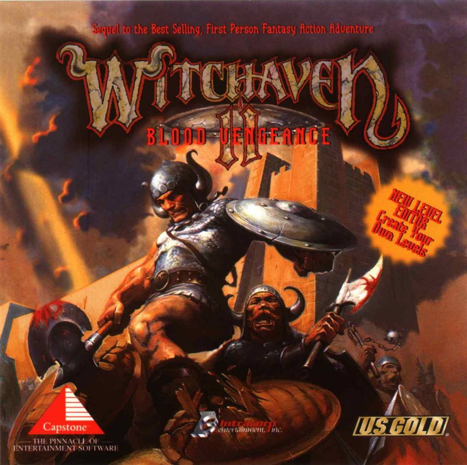 Witchaven 2: Blood Vengence - pedn CD obal