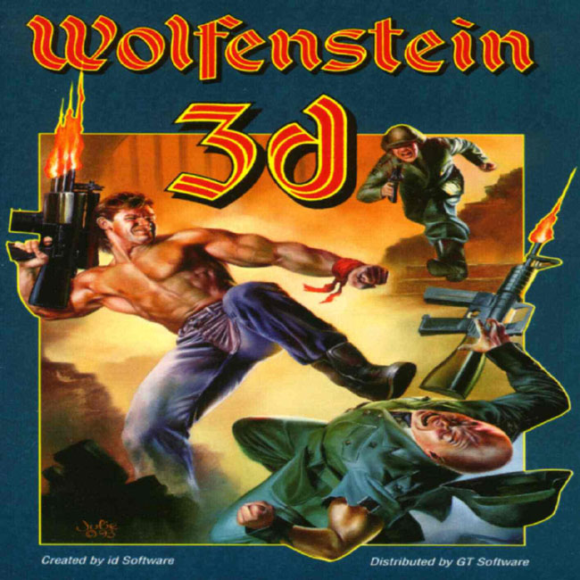 Wolfenstein 3D - pedn CD obal