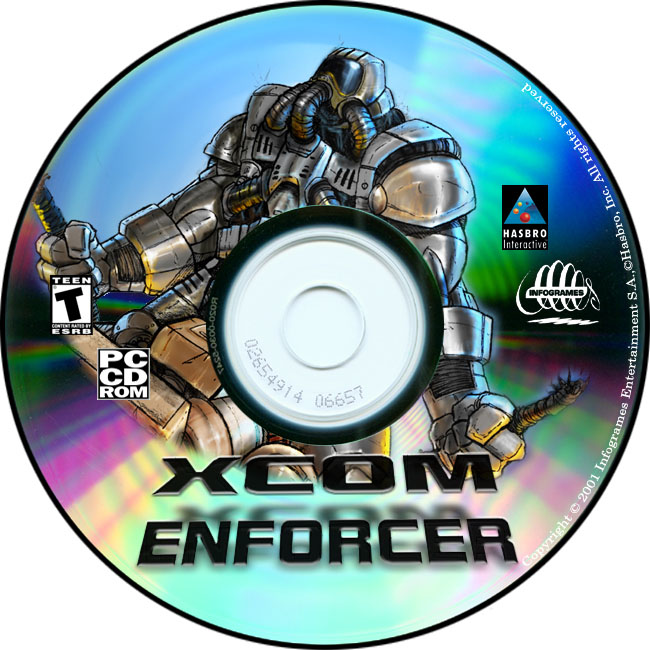 X-COM: Enforcer - CD obal