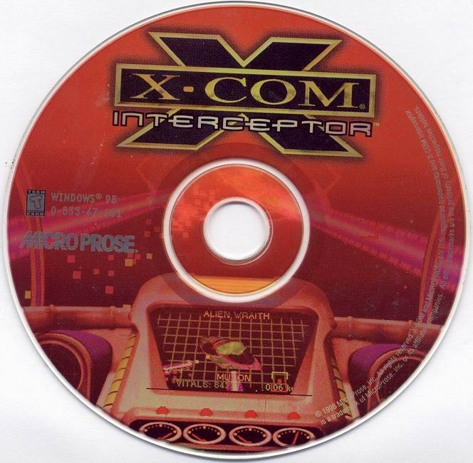 X-COM: Interceptor - CD obal