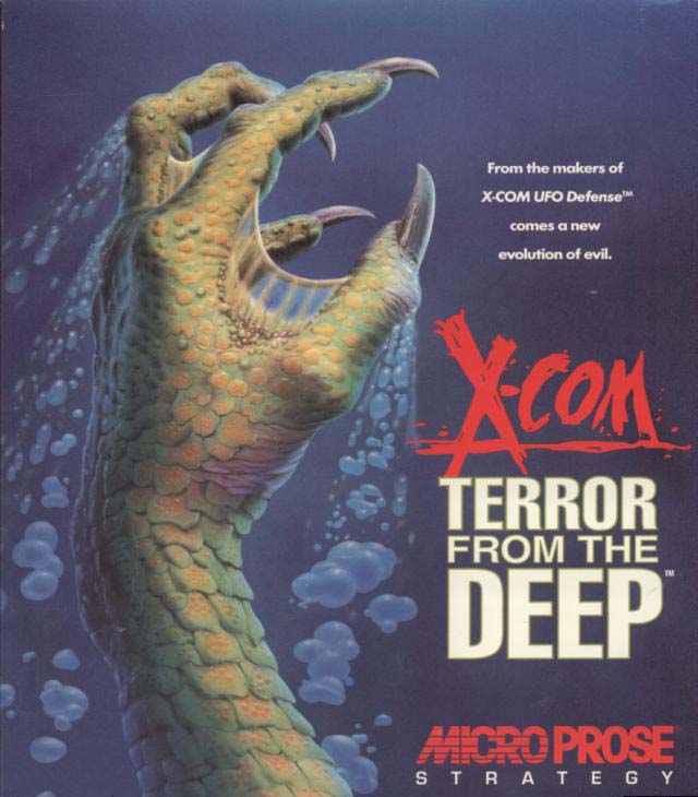 X-COM: Terror from the Deep - pedn CD obal