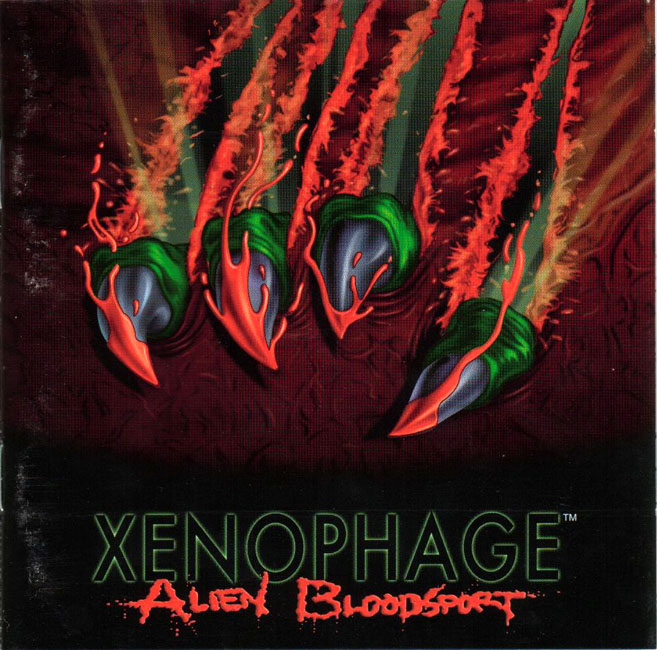 Xenophage: Alien BloodSport - pedn CD obal