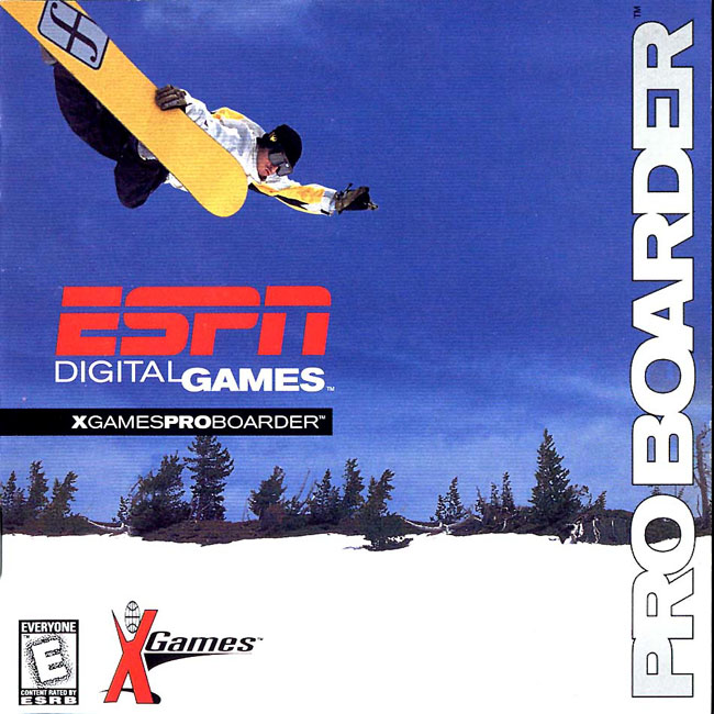 X-Games Pro Boarder - pedn CD obal