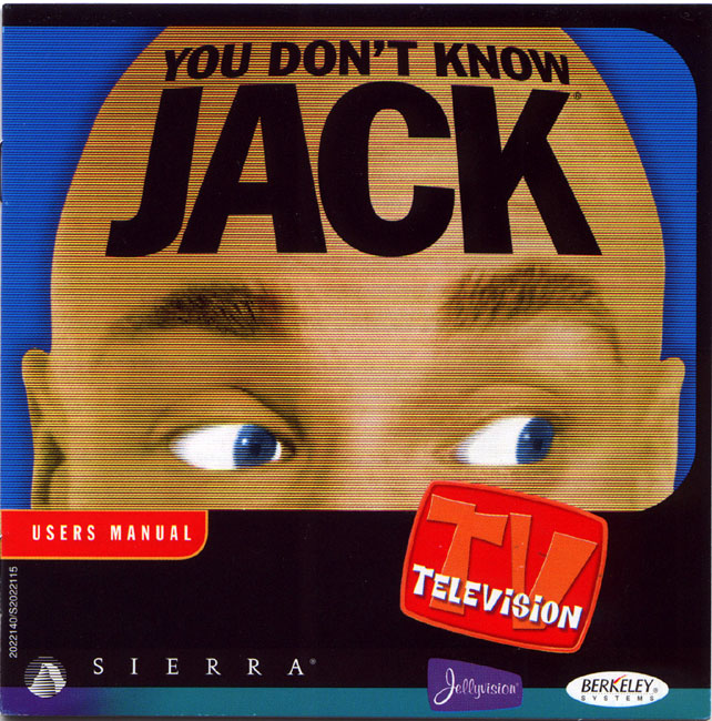 You Don't Know Jack: Television - pedn CD obal