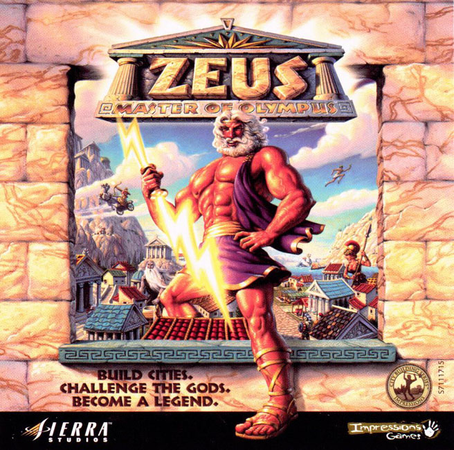 Zeus: Master of Olympus - pedn CD obal