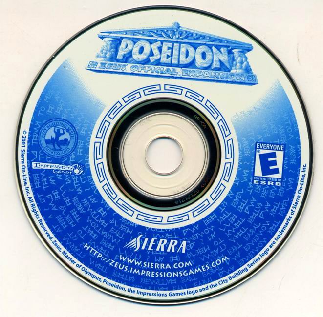 Zeus: Poseidon - Expansion - CD obal