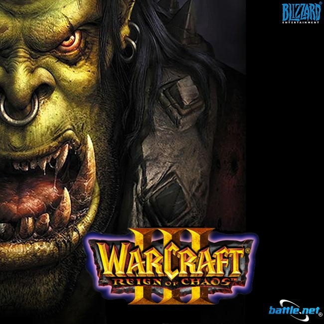 WarCraft 3: Reign of Chaos - pedn CD obal