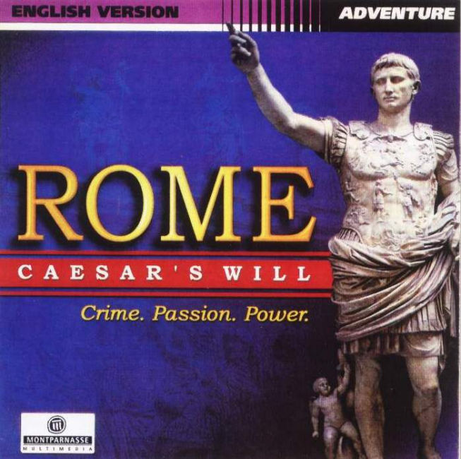 Rome: Caesar's Will - pedn CD obal