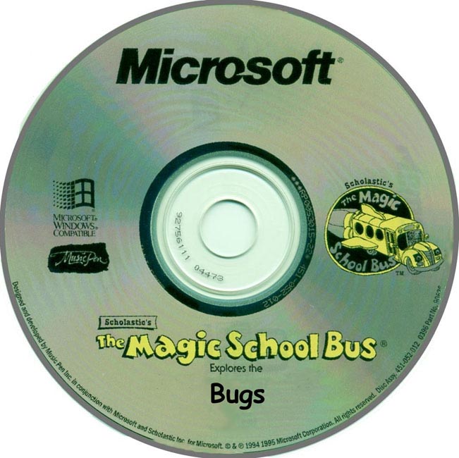 Magic School Bus: Bugs - CD obal