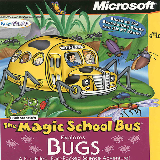 Magic School Bus: Bugs - pedn CD obal