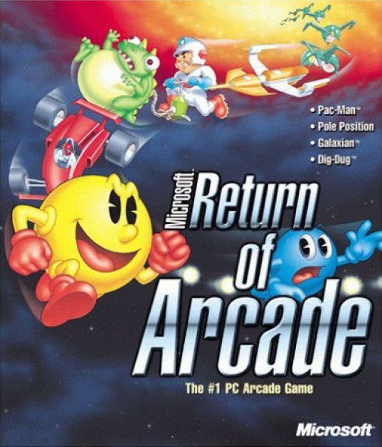 Microsoft Return of Arcade - pedn CD obal