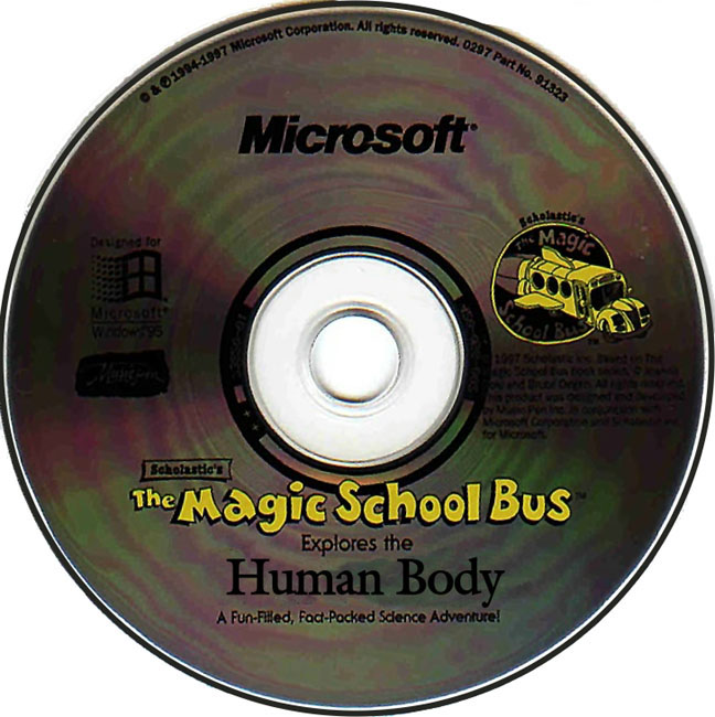 Magic School Bus: Human Body - CD obal