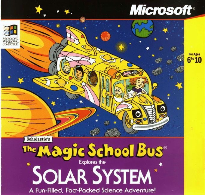 Magic School Bus: Solar System - pedn CD obal