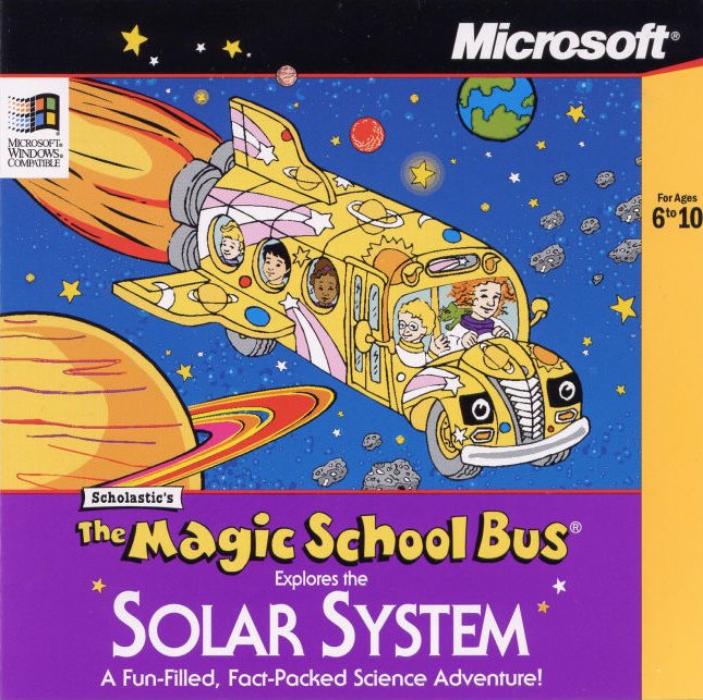 Magic School Bus: Solar System - pedn CD obal 2
