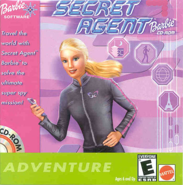 Barbie Secret Agent - pedn CD obal