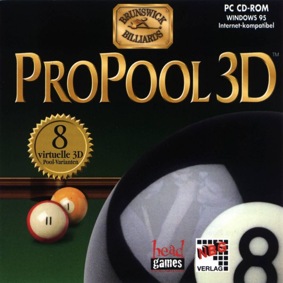 ProPool 3D - pedn CD obal