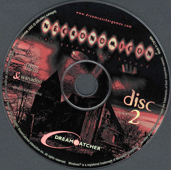 Necronomicon: The Gateway to Beyond - CD obal 2