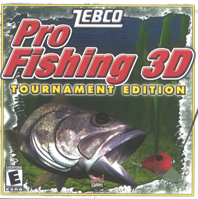 Zebco Pro Fishing 3D: Tournament Edition - pedn CD obal