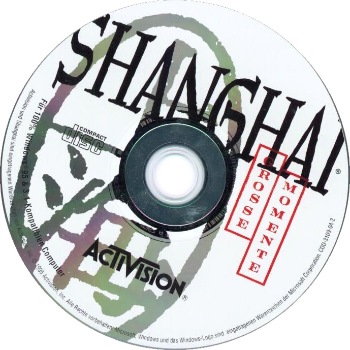 Shanghai - CD obal