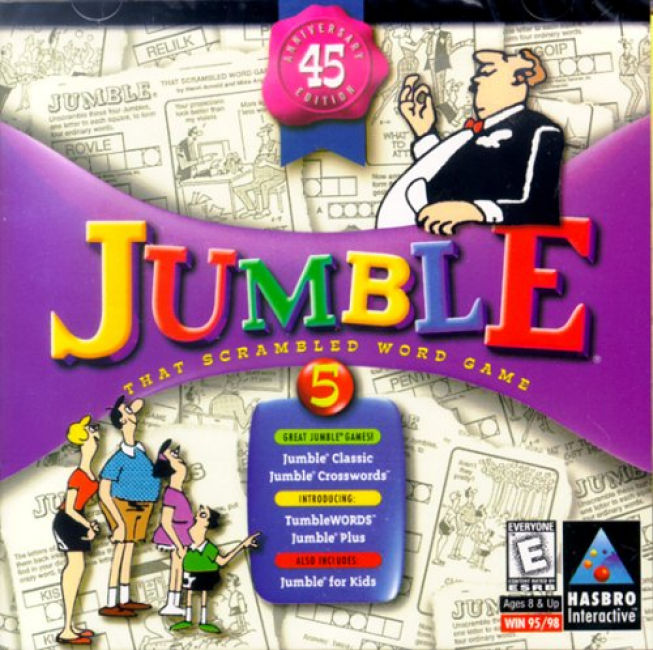 Jumble: That Scrambled Word Game - pedn CD obal