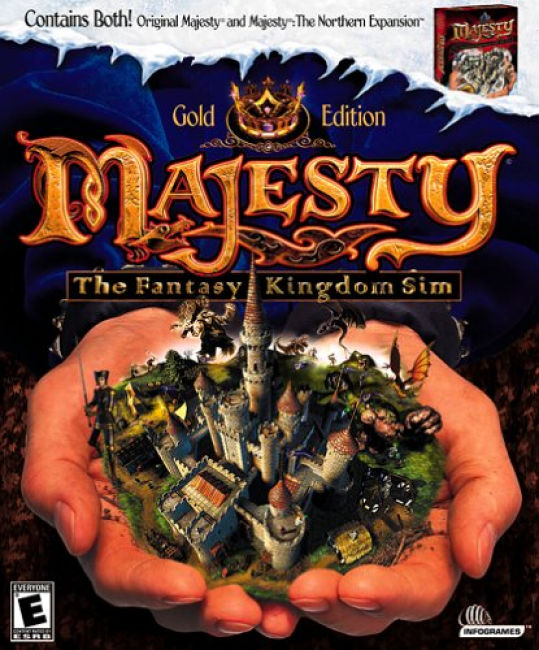 Majesty: The Fantasy Kingdom Sim - Gold Edition - pedn CD obal