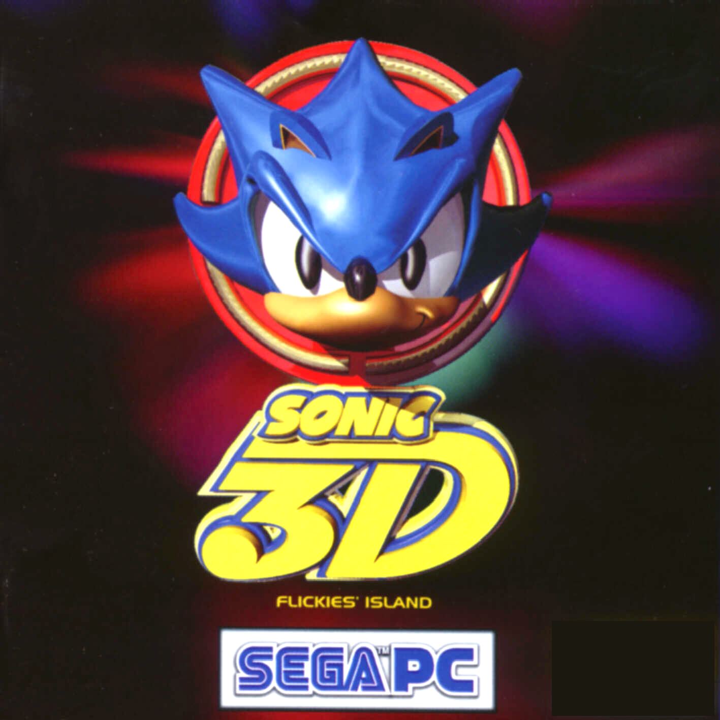 Sonic 3D: Flickies' Island - pedn CD obal
