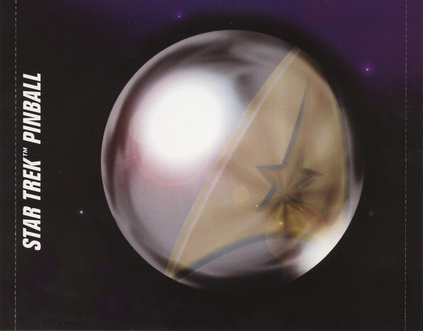 Star Trek Pinball - zadn vnitn CD obal