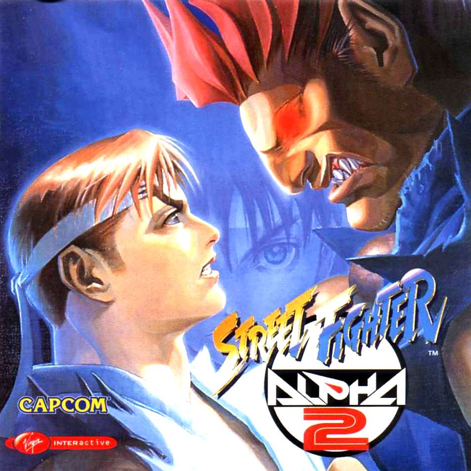 Street Fighter Alpha 2 - pedn CD obal